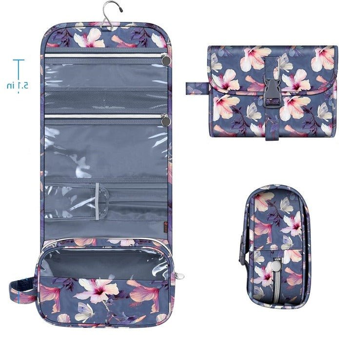 Women's Hanging Makeup Organizer Pouch - Stylish and Practical - Lexians