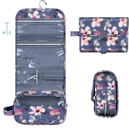Women's Hanging Makeup Organizer Pouch - Stylish and Practical - Lexians