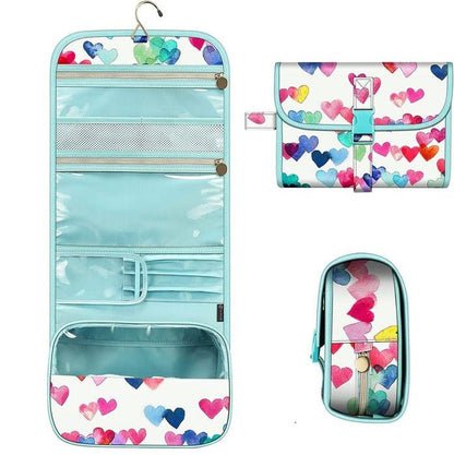 Women's Hanging Makeup Organizer Pouch - Stylish and Practical - Lexians
