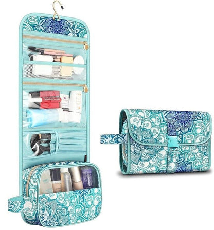 Women's Hanging Makeup Organizer Pouch - Stylish and Practical - Lexians