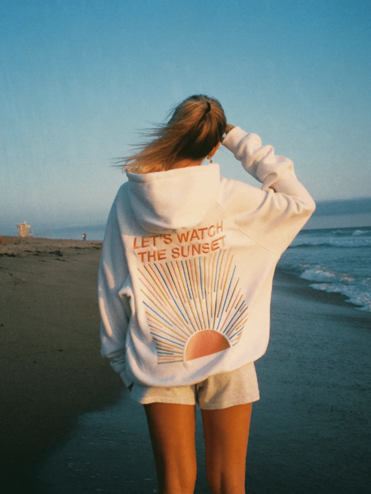 Women's Lightweight Graphic Hoodie - Ophelia - Casual Relaxed Fit - Lexians