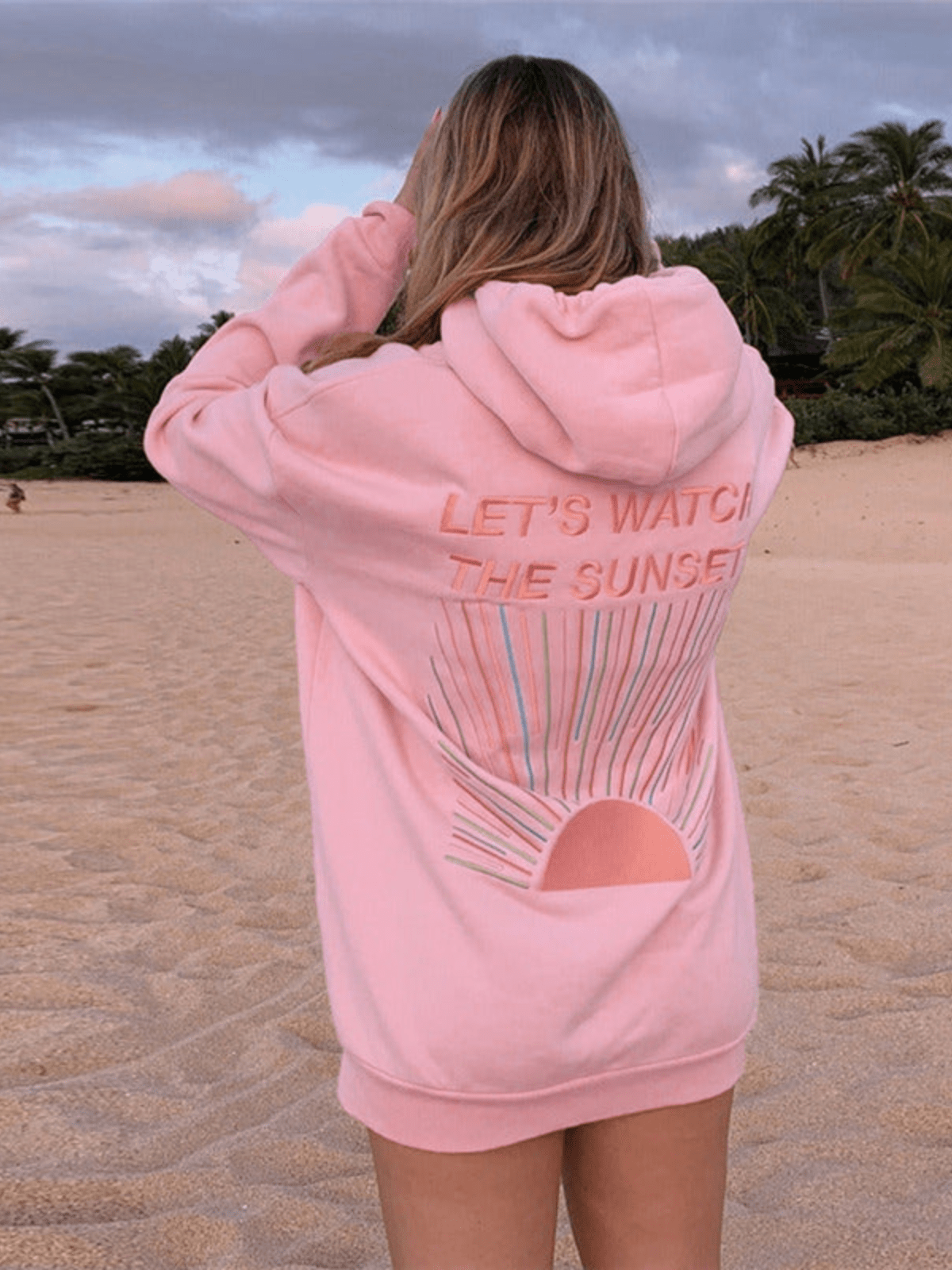 Women's Lightweight Graphic Hoodie - Ophelia - Casual Relaxed Fit - Lexians