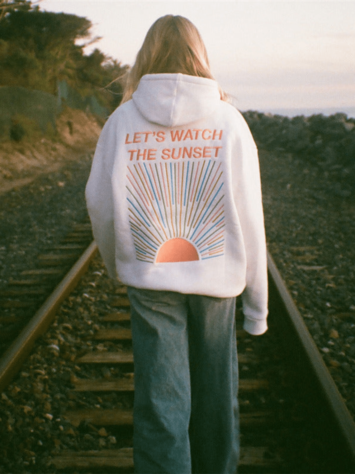 Women's Lightweight Graphic Hoodie - Ophelia - Casual Relaxed Fit - Lexians