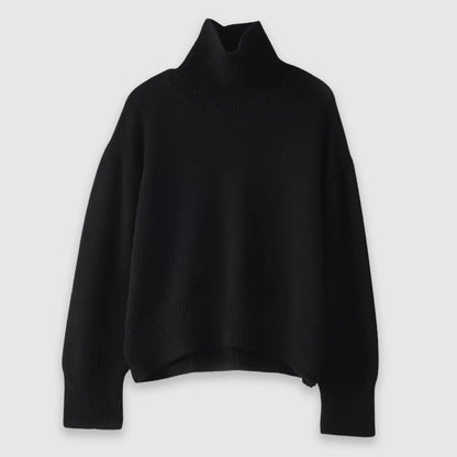 Women's Luxe Cashmere Turtleneck Sweater - Lexians