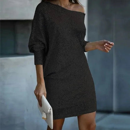 Women's Sequin Mini Dress - Shimmering Evening Gown - Lexians