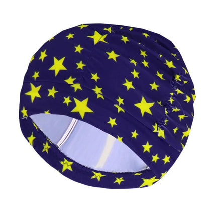 Women's Stretch Nylon Turban Swim Cap for Long Hair - Lexians