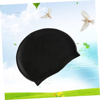 Women's Stretch Nylon Turban Swim Cap for Long Hair - Lexians