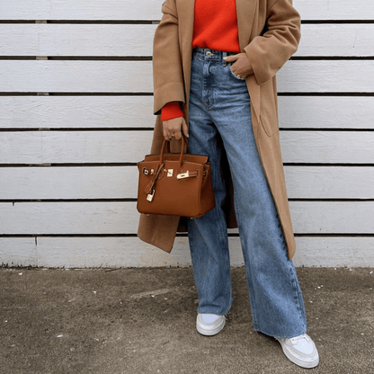 Women's Stylish Vegan Leather Handbag - Liana - Lexians