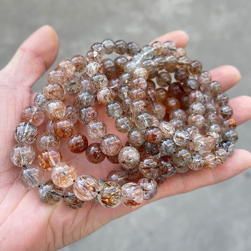 Women's Super Seven Crystal Positive Growth Bracelet - Lexians