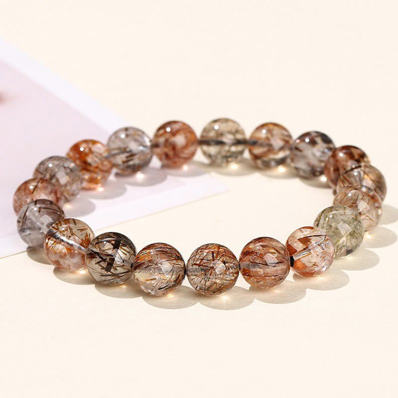 Women's Super Seven Crystal Positive Growth Bracelet - Lexians
