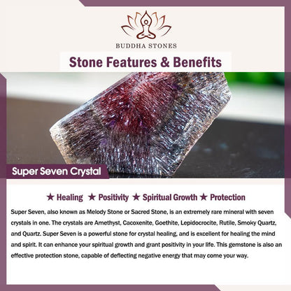 Women's Super Seven Crystal Positive Growth Bracelet - Lexians