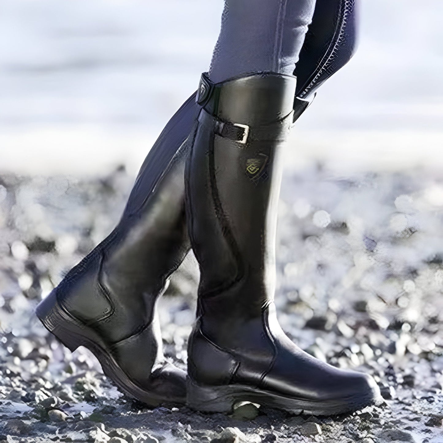Women's Waterproof Knee - High Boots with Non - Slip Sole - Lexians