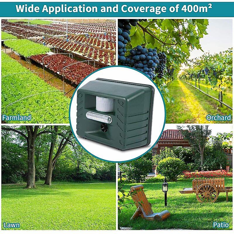 Woodpecker Ultrasonic Bird Repeller with Solar Power - Lexians